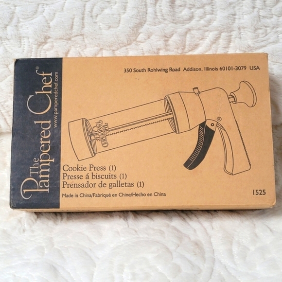 The Pampered Chef Kitchen Pampered Chef Cookie Press 525 Original